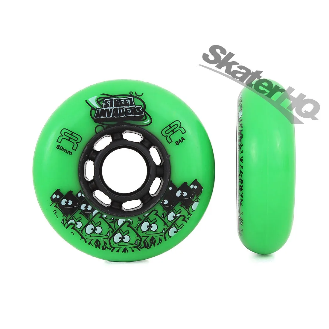 FR Street Invader 80mm 84a 4pk - Green